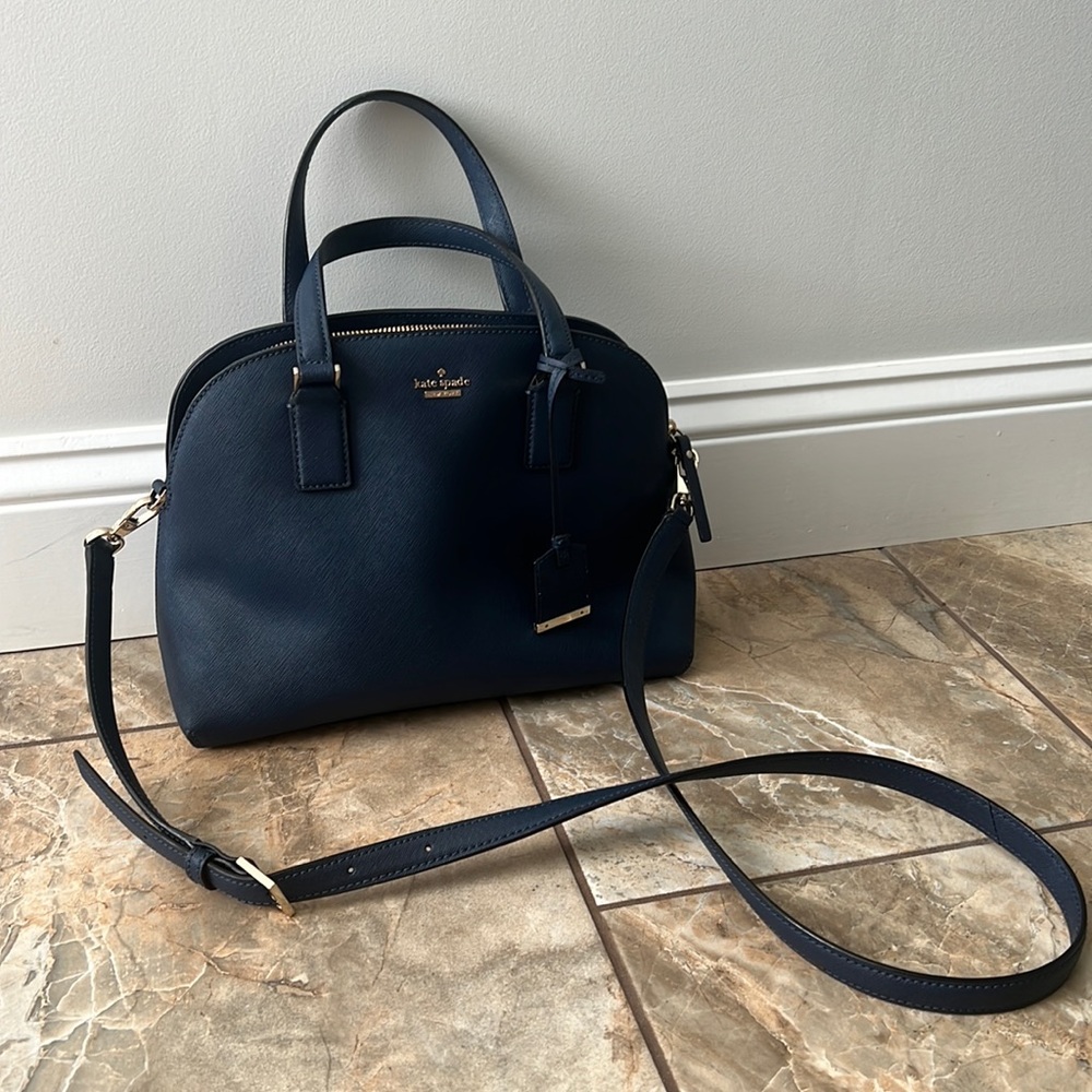 Kate Spade Leather Navy Purse